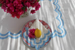 Load image into Gallery viewer, Scallop Tablecloth – Sky
