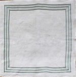 Load image into Gallery viewer, Holiday Stripe Napkins – Artichoke, Set of Four
