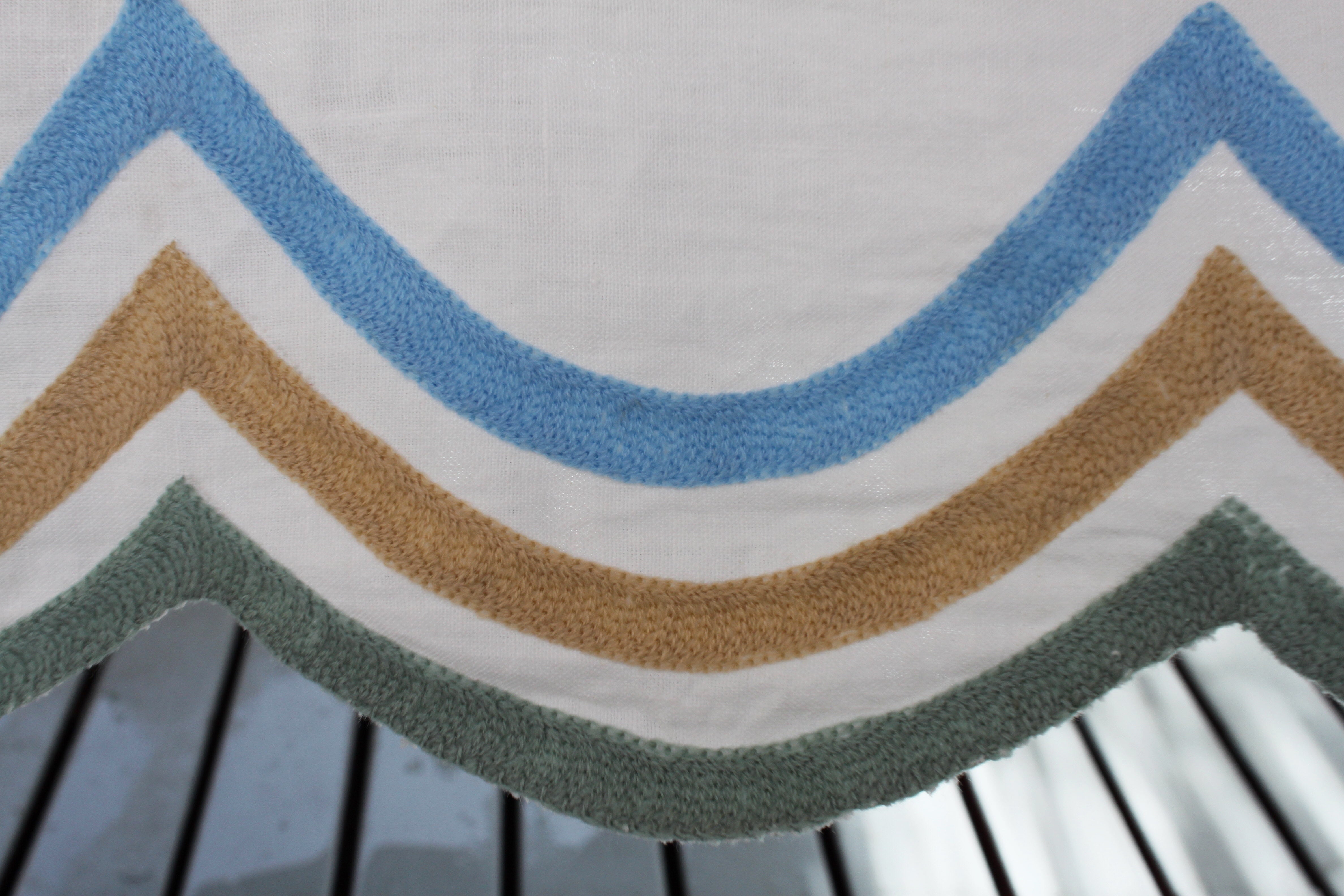 Triple Scallop Tablecloth – Artichoke