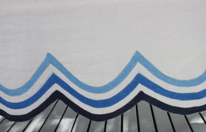 Triple Scallop Tablecloth – Ocean