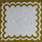 Load image into Gallery viewer, Scallop Napkins – Chartreuse
